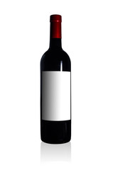 red wine bottle