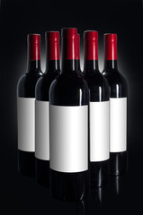 red wine bottle