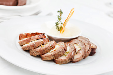 Rolled meat