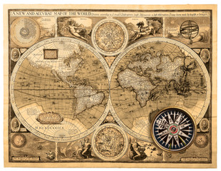 Alte Karte (1626) © Andrey Burmakin