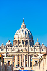 Fototapeta na wymiar San Peter, Rzym, Włochy.