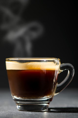 Espresso im Glas