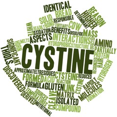 Word cloud for Cystine - obrazy, fototapety, plakaty