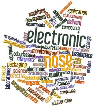 Word cloud for Electronic nose