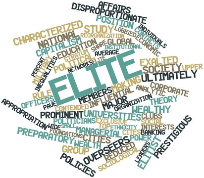 Word cloud for Elite