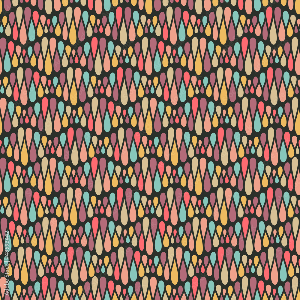 Poster abstract pattern