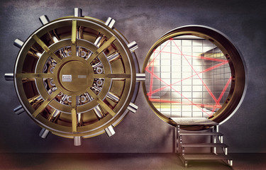 vault and laser system