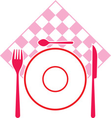 NAPPE ET ASSIETTE
