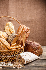 Basket of bread