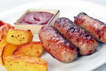 meat sausages