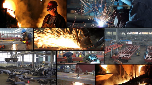 Metal industry multiscreen
