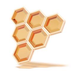 Honeycomb close up