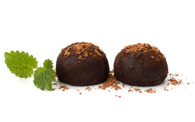 Chocolate truffle candy