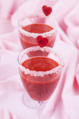 Strawberry drink