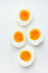Fototapeta na wymiar Hard Boiled Eggs
