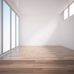 empty interior with stairs