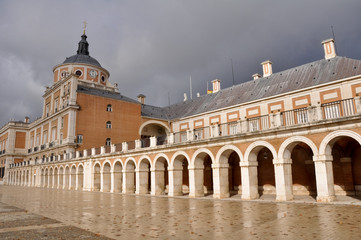 Naklejka na ściany i meble Pałac Królewski w Aranjuez, Madryt (Hiszpania)