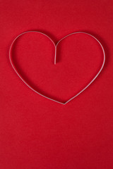 singe paper heart
