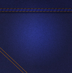 Jeans background. Blue denim. Illustration