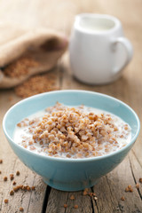 buckwheat groats with milk