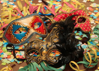3 maschere veneziane