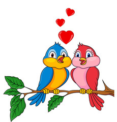 Naklejki  Birds with love