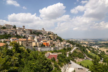 Fototapeta na wymiar Arcevia (Marche, Włochy)
