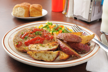 Meatloaf dinner