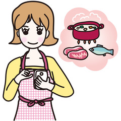 スマホでレシピ検索