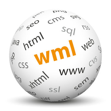 Kugel, WML, Wireless Markup Language, Seitenbeschreibungssprache