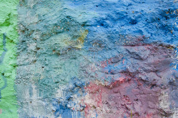colorful aged wall background