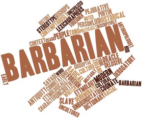 Word cloud for Barbarian