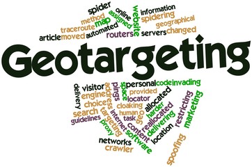 Word cloud for Geotargeting
