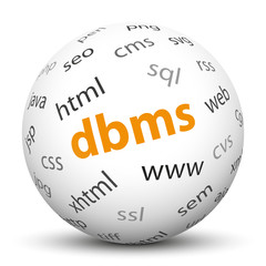 Kugel, DBMS, Database Management System, Datenbank, Speicher, 3D