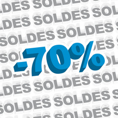 Soldes 70% 3D