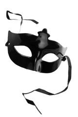 Black carnival mask - obrazy, fototapety, plakaty