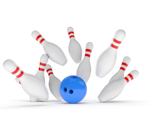 Bawl and the bawling pins