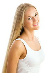 Fototapeta premium Beautiful woman face
