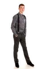 Fototapeta premium Portrait of a young man