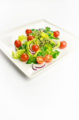 Healthy food to lose weight: fresh salad