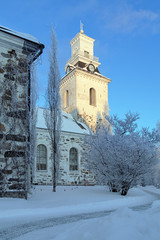 Fototapeta na wymiar Katedra Kuopio, Finlandia