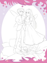 The page with exercises for kids