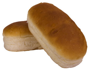 Close-up of two loaves of bread
