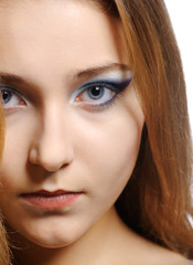 Obraz premium Portrait of a beautiful young woman