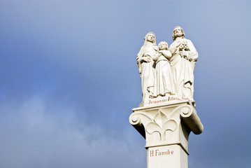 Bildstock Hl. Familie im Burgenland