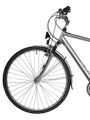 Crédence de cuisine en verre imprimé Vélo Part of bike isolated ( clipping path)