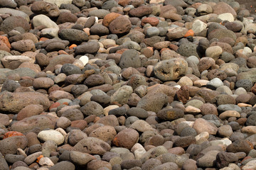 beach pebbles