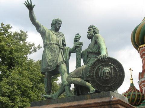 Minin und Poscharskij, Basiliuskathedrale, Moskau