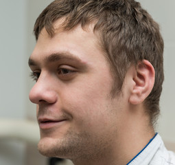 Obraz premium guy in white