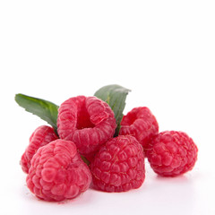 isolated raspberry